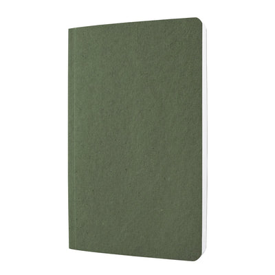 Sigel Notizbuch re-up – Größe A5 – moosgrün – mit Linie – Recycling – si-ru205