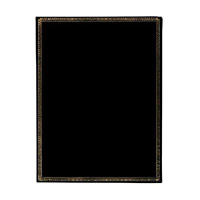 Paperblanks Black Edition Black Edition Hardcover-Tagebücher, ultraliniertes Gummiband, 144 Seiten, 120 g/m²