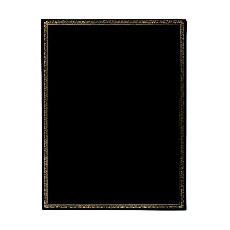 Paperblanks Black Edition Black Edition Hardcover-Tagebücher, ultraliniertes Gummiband, 144 Seiten, 120 g/m²