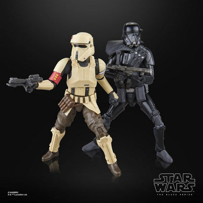 Hasbro Star Wars: Rogue One Black Series Actionfigur 2er-Pack Shoretrooper Death Trooper 15 cm große Actionfigur