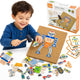 Viga Hammermosaik-Set, Roboter, Größe 23x18 cm, 1 Stück