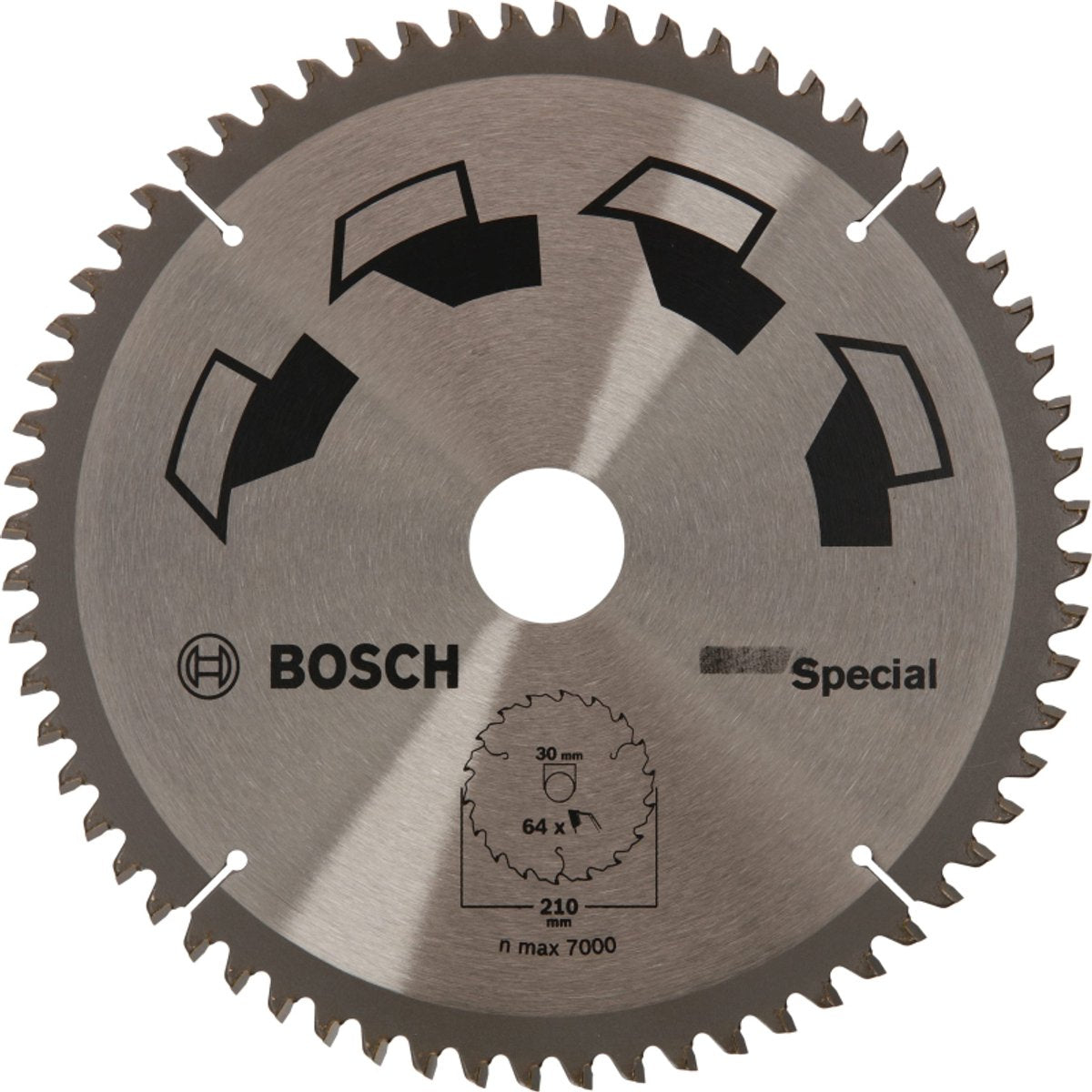 Bosch Kreissägeblatt Spezial 210 x 30 x 2,5 mm
