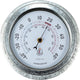 Nexttime Lilie – Thermometer – 22 cm – Metall – verzinktes Silber – wetterfest