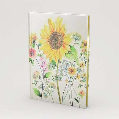 Peter Pauper buchgebundenes Notizbuch mit Aquarell-Sonnenblume