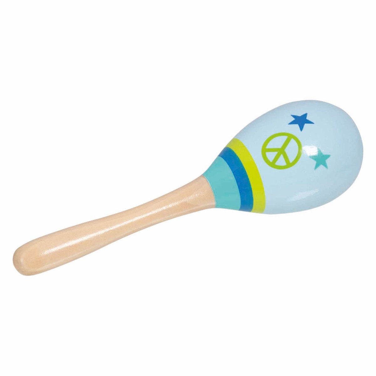 Goki hölzerne Maracas Peace