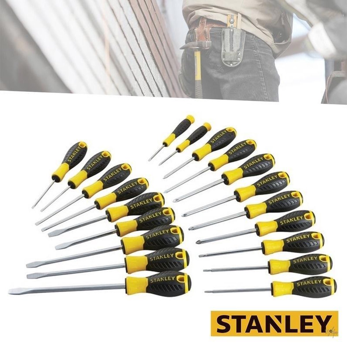 Stanley - Schraubendreher-Set - 20-teilig