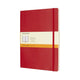 Klassisches Moleskine-Notizbuch – extra groß – Softcover – liniert – rot