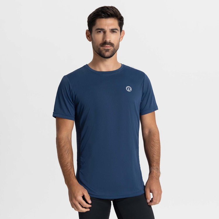 Rogelli Core Laufshirt Herren – Kurzarm – Blau – L