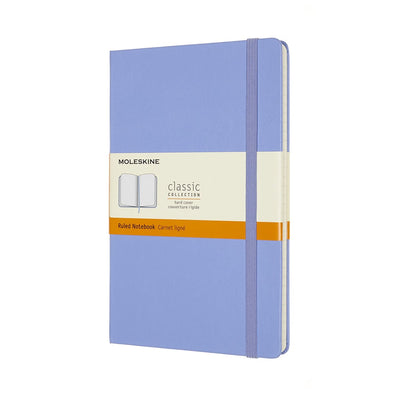 Klassisches Moleskine-Notizbuch – groß – Hardcover – liniert – Hortensienblau
