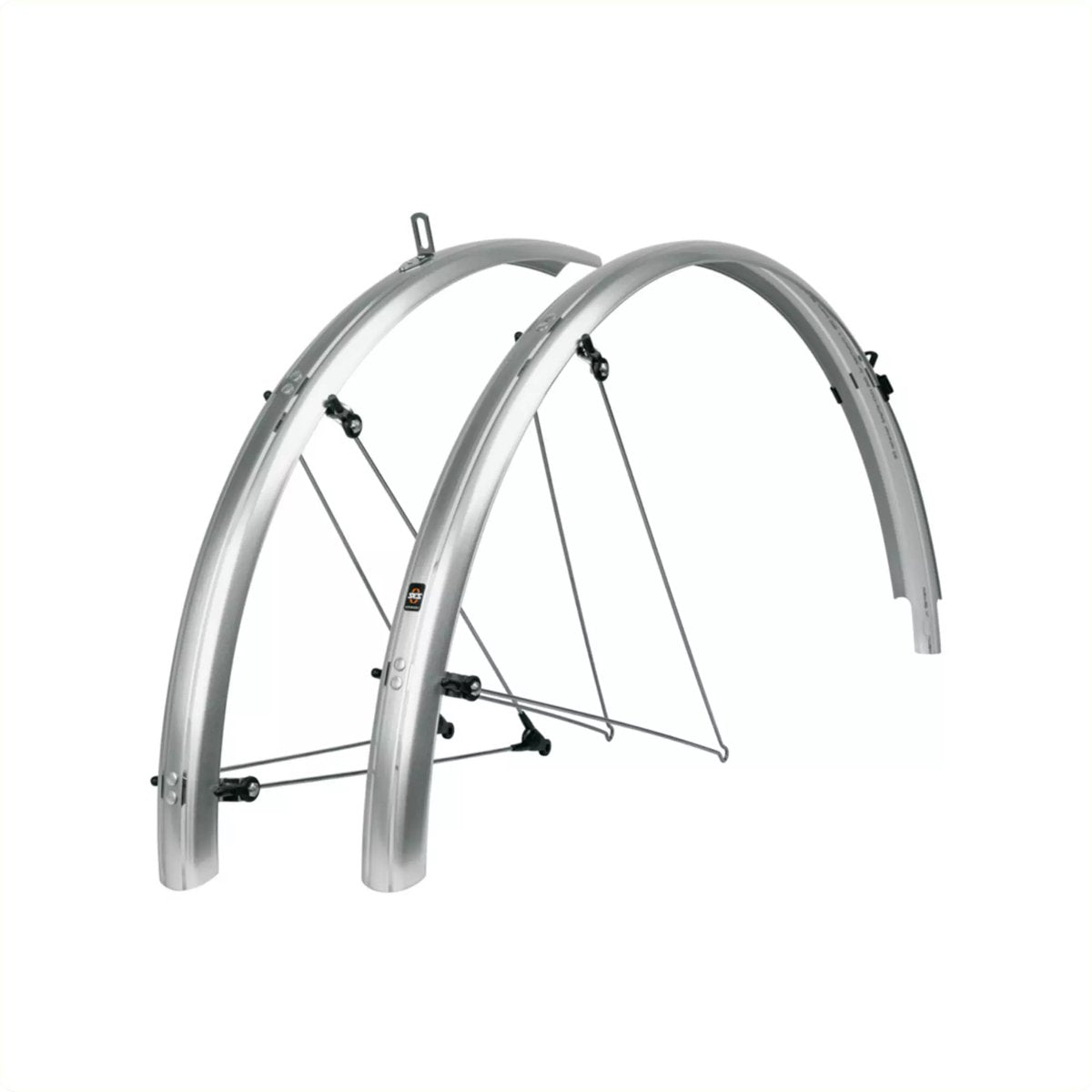 SKS Schutzblechset - Robuste Sandwichkonstruktion - ASR-Sicherheitssystem - Silber - 45 mm