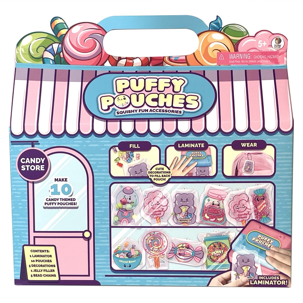 Puffy-Beutel – Themensets – Süßwarenladen