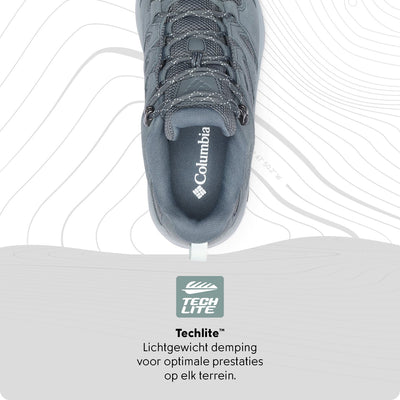 Columbia Redmond™ IV Low wasserdichte Damen-Wanderstiefel – Graphit, Teelicht