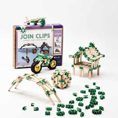 Verbindungsklammern-Bausatz, 200 Mini-Planken, Konstruktionsspielzeug.