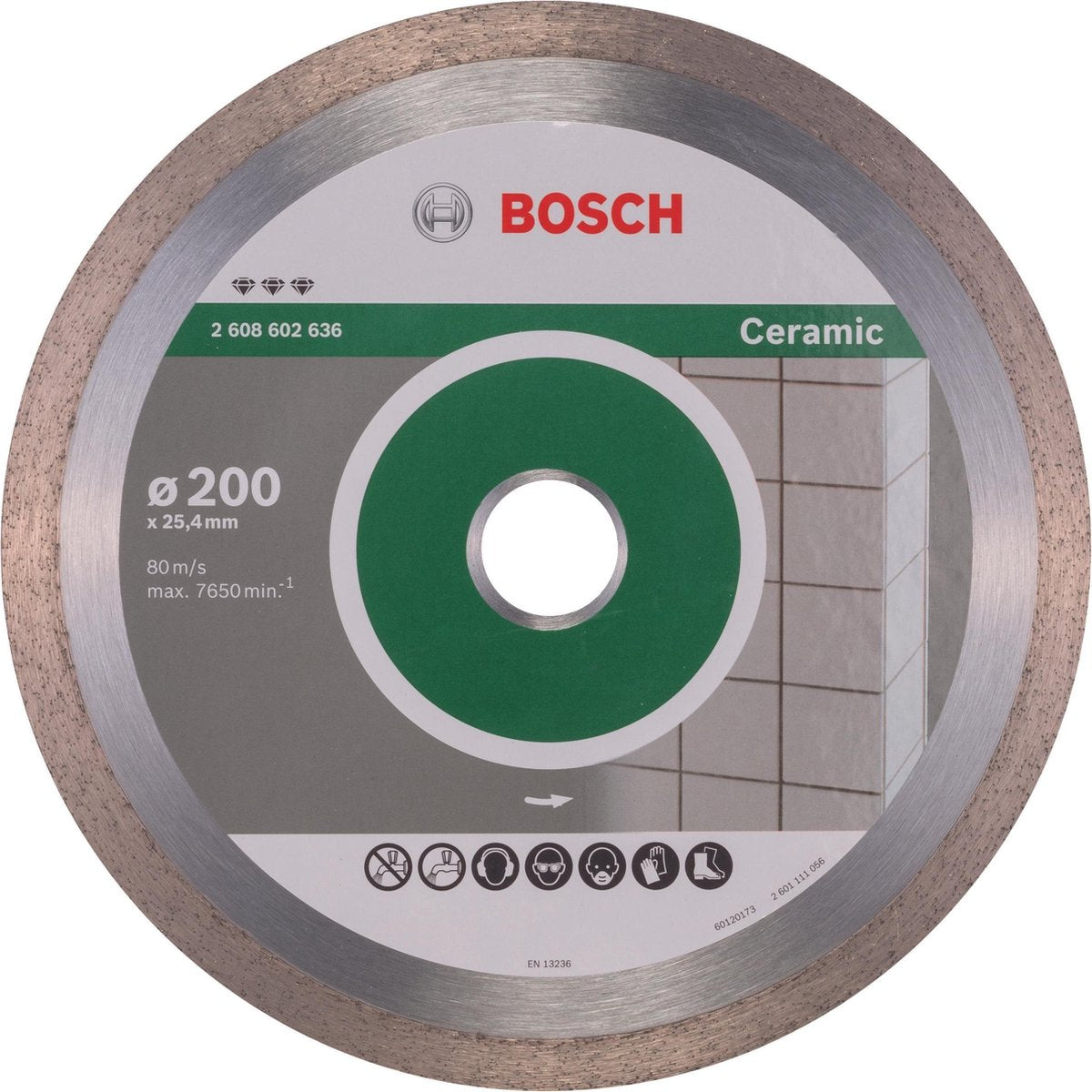 Bosch Diamantscheibe Best Ceramic 200 25,4