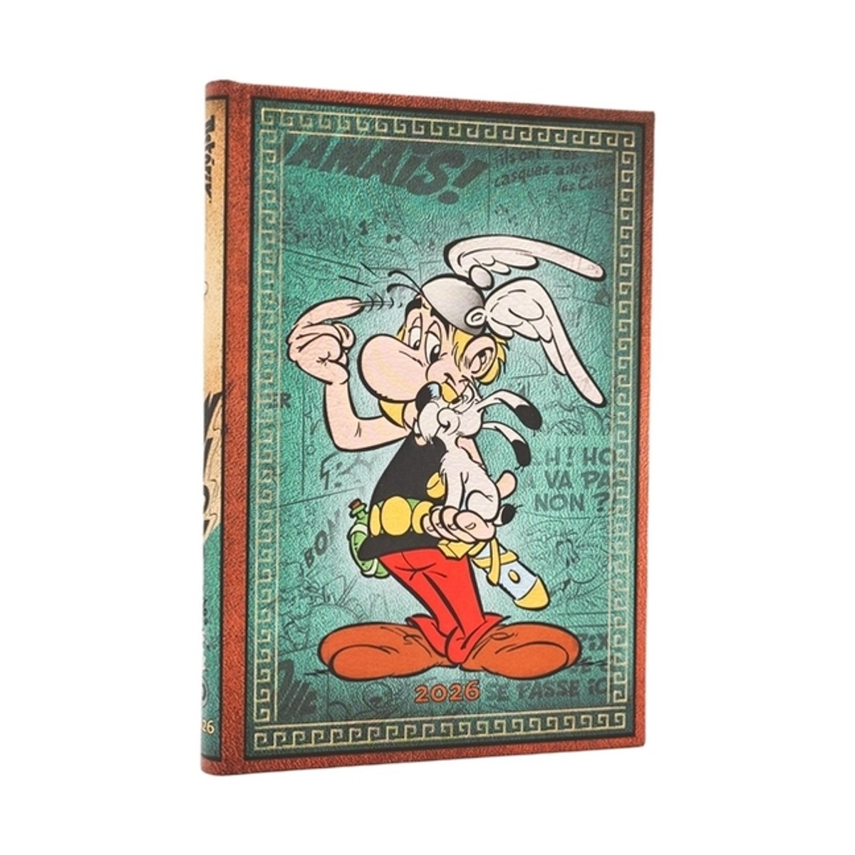 Paperblanks Agenda 2026 Midi Asterix, das Gallier – Woche