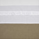 Meyco Baby-Rüschenbettlaken – weiß – 100 x 150 cm – 0,3 Tog