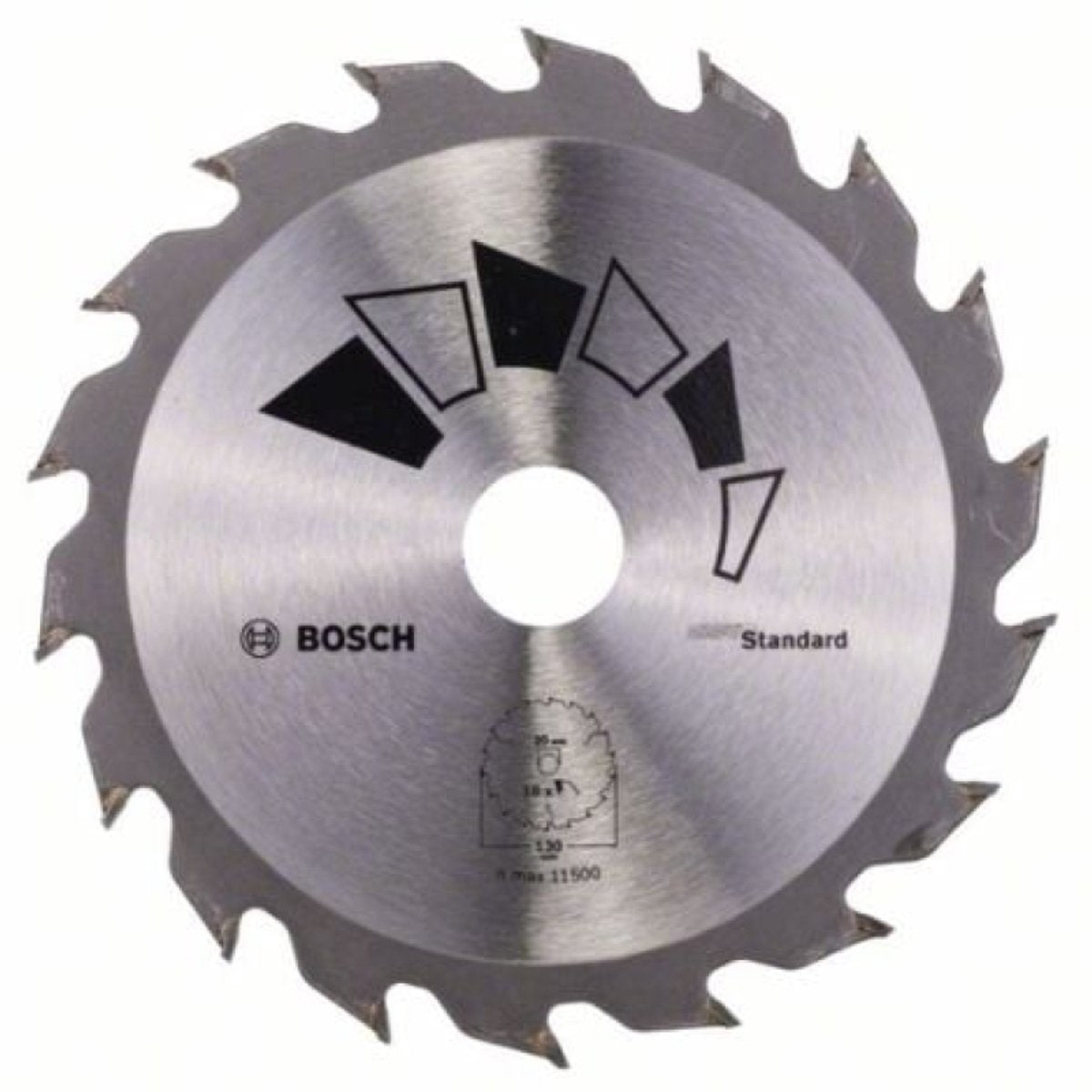 Bosch Kreissägeblatt Standard 130 x 20 x 2,2 mm - 18 Zähne