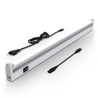 B.K. Licht – CCT-Küchenbeleuchtung – Schrankbeleuchtung – LED-Unterschrankbeleuchtung – Farbtemperatur einstellbar – Titan – 8 W LED