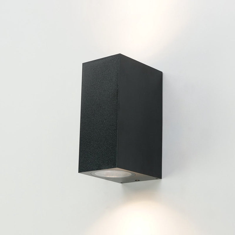 Eglo scogliera-e wandleuchte außen und innen - gu10 - 14 cm - schwarz