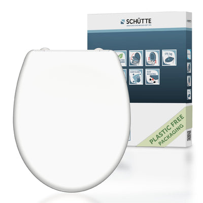 Schütte Schütte Toilettensitz weißer Duroplast