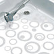 Sealskin Waterrings selbstklebende Anti-Rutsch-Aufkleber – PVC – 6 Stück – transparent