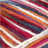 Creativ Company Sockengarn Blau Rot, 200m - afbeelding 1