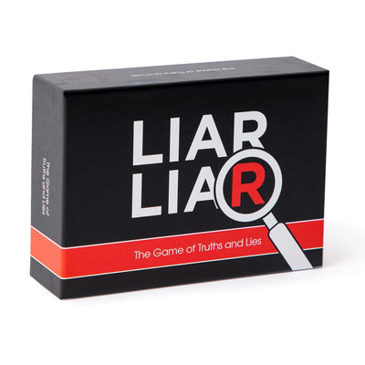 Dyce Games Liar Liar: Das Spiel der Wahrheiten und Lügen – Kartenspiel – Partyspiel – ab 10 Jahren – für 3+ Spieler – Englisch