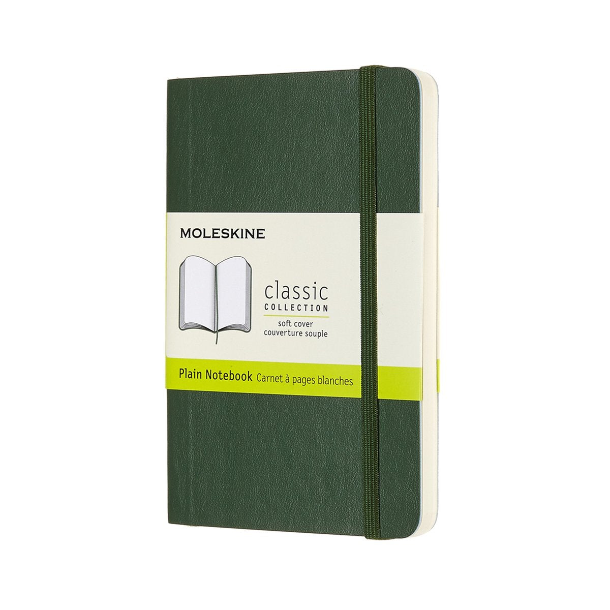 Moleskine klassisches Notizbuch – Tasche – Softcover – leer – Myrtengrün