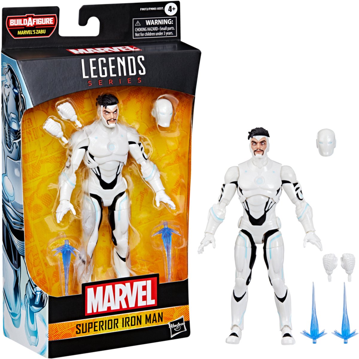 Marvel Hasbro Legends Actionfigur Superior Iron Man 15 cm Actionfigur