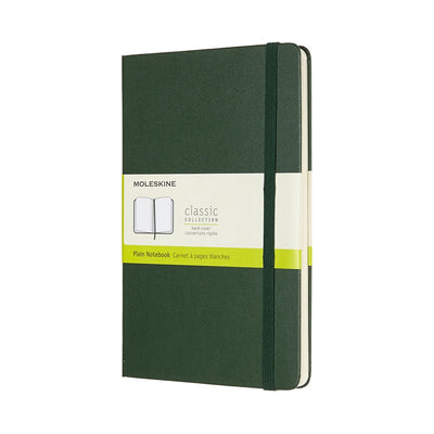 Moleskine klassisches Notizbuch – groß – Hardcover – leer – Myrtengrün