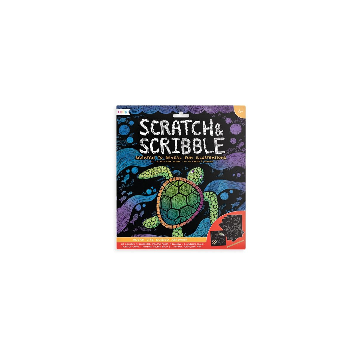 Ooly – Scratch Scribble – Meeresleben