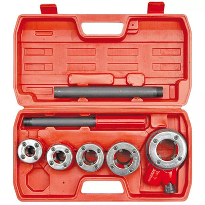 Vorel -Gewindesatz-Ratsche-(7-teilig)-Metall-Silber-55820