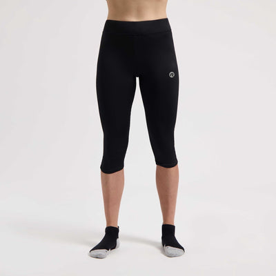 Rogelli Core Dreiviertel-Laufhose Damen – Schwarz – M