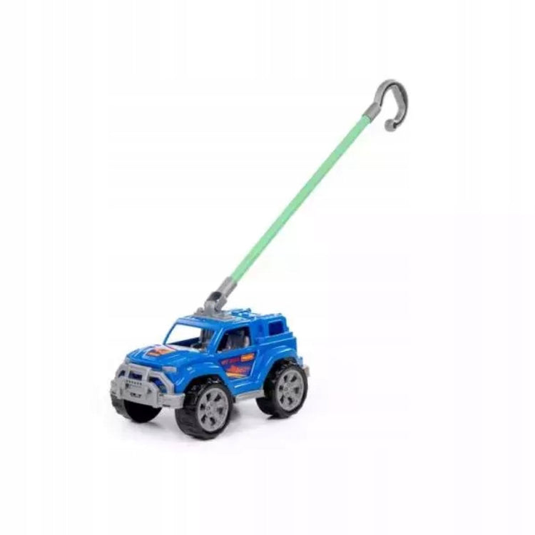 Polesie Legionista Rutschauto mit Schiebestange – blau (ab 12 m)