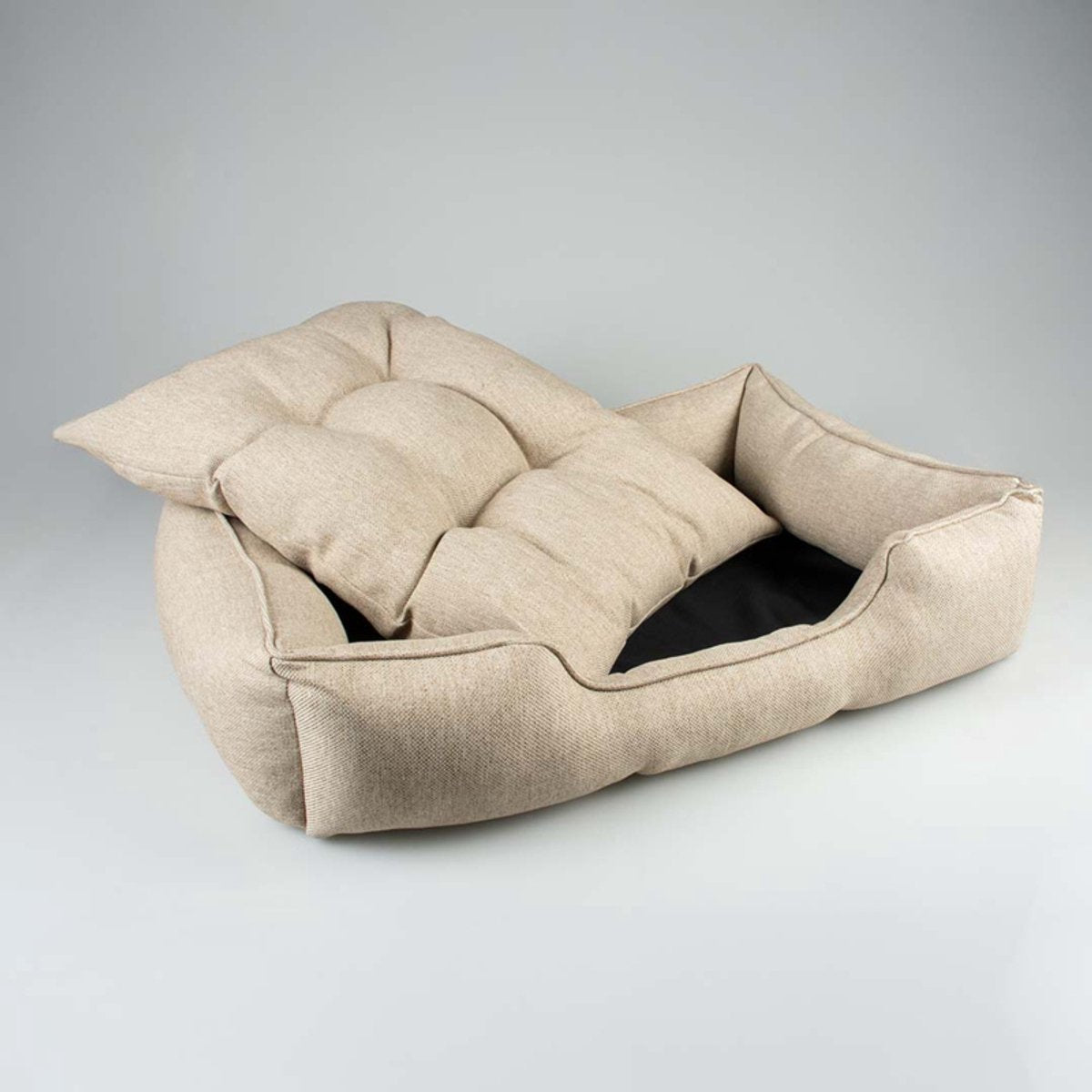 Duvo + Duratex Hundebett beige L-100x70x20cm
