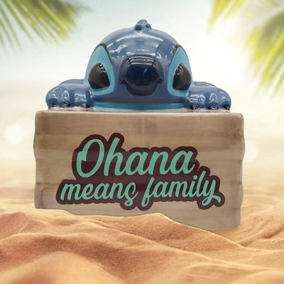 Lilo Stitch Ohana Keksdose, Zwiebackdose, mehrfarbig, Unisex