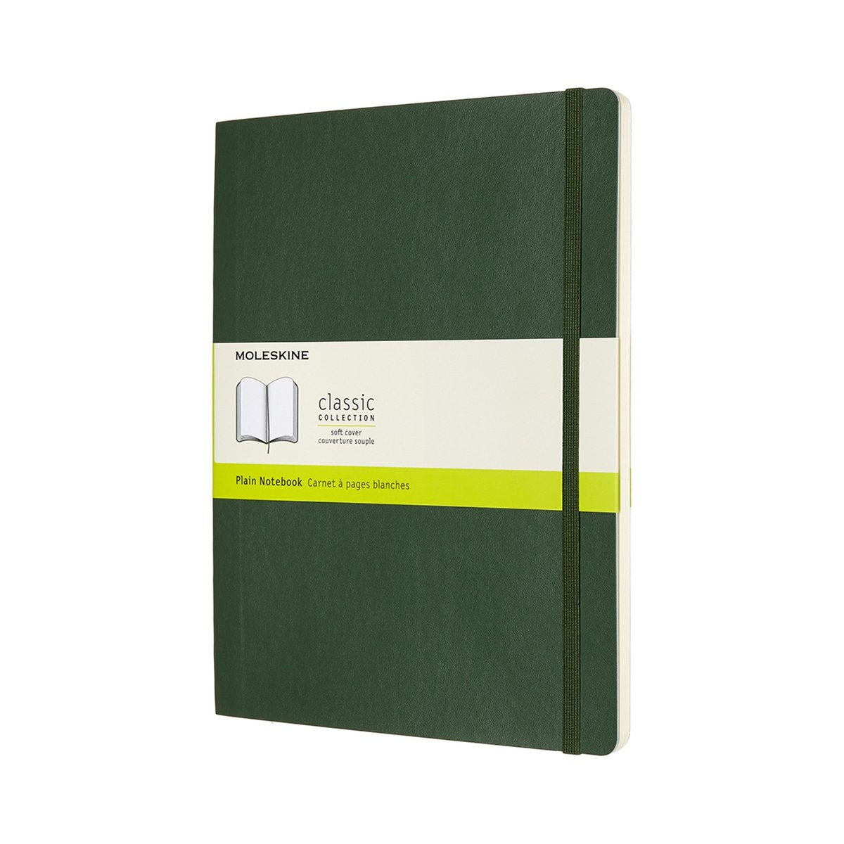 Moleskine klassisches Notizbuch – extra groß – Softcover – leer – Myrtengrün