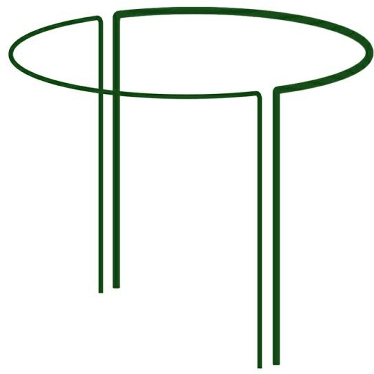 Bradas-Serie – ringförmige Pflanzenstütze – 40 cm – 100 cm – halbrund