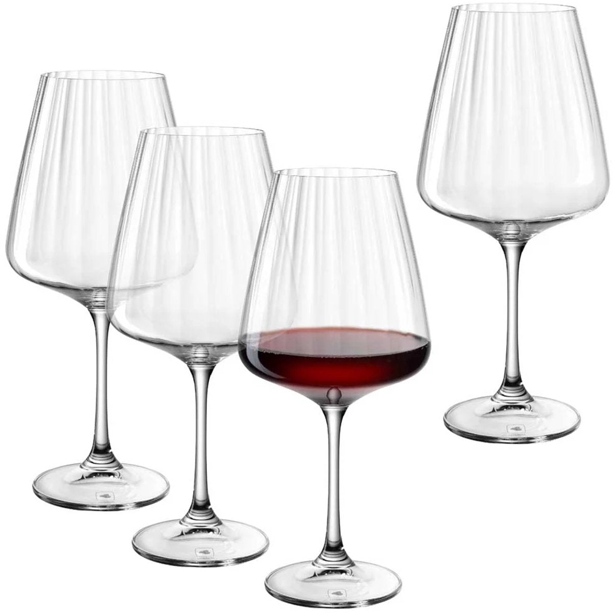 Leonardo Paolo Rotweinglas 660 ml – 4er-Set