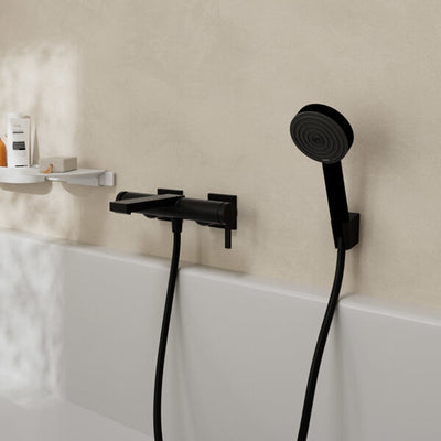 Hansgrohe tecturis e - Wannenmischer - Einhebelbedienung - Bronze gebürstet
