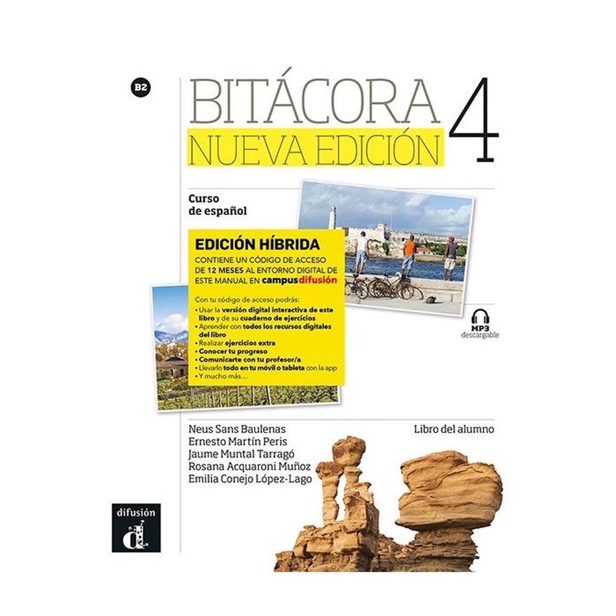 Bitacora neue Ausgabe 4 – Ausgabe hibrida – Alumno-Buch B2 + MP3 herunterladbar