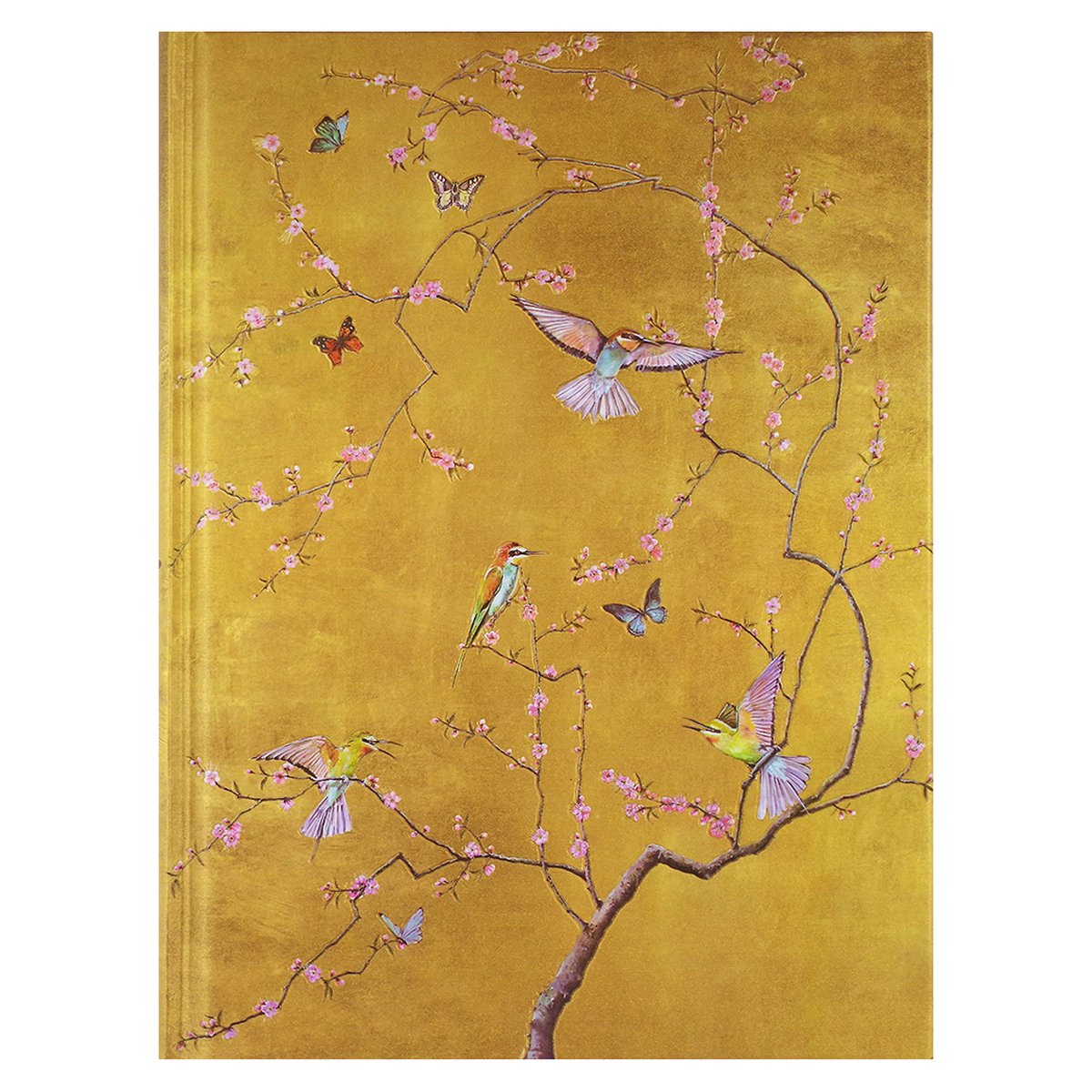 Peter-Armen-Notizbuch – Goldener Flug – 16,5 x 21,6 cm