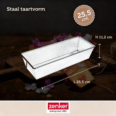 Zenker Kuchenform 25,5 cm Silber