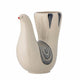 Bloomingville Trudy – Vase – Weiß – Steinzeug