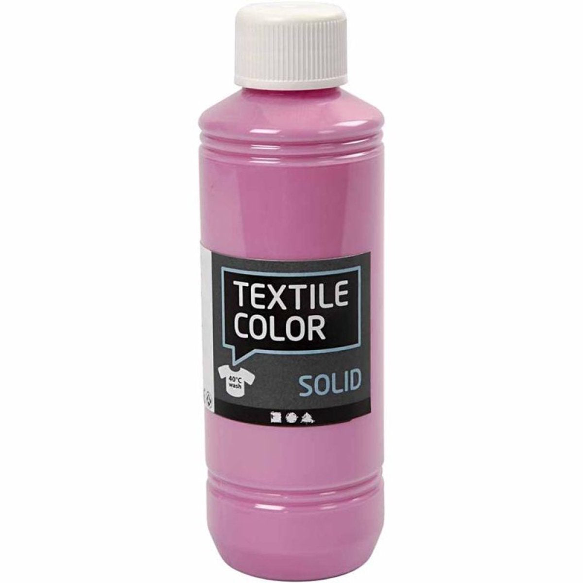 Kreativfirma Textil Farbabdeckung Textilfarbe Pink, 250 ml