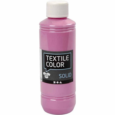 Kreativfirma Textil Farbabdeckung Textilfarbe Pink, 250 ml