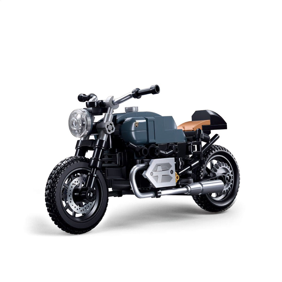 Sluban Modelbricks Motorrad Rninems Bauspielzeug – Konstruktionsspielzeug Motorradmodellbau – Baukasten mit 191 Bausteinen – M38-B1134 – ab 10 Jahren