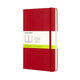 Klassisches Moleskine-Notizbuch – groß – Hardcover – leer – rot