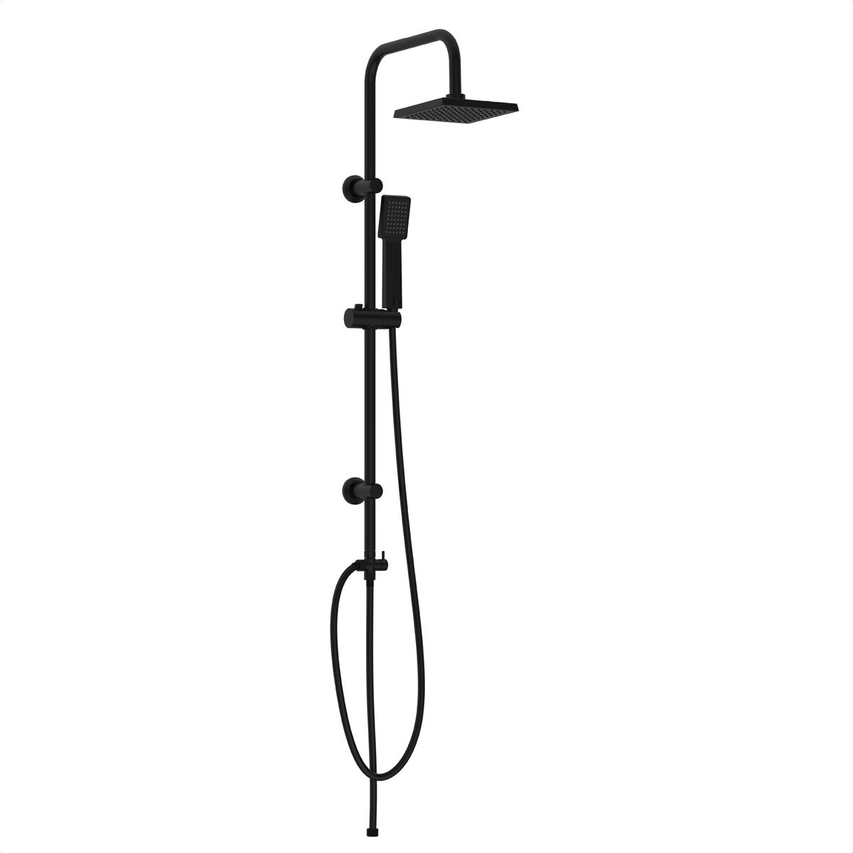 Eisl Easy Energy Duschsystem - Regendusche - Mattschwarz