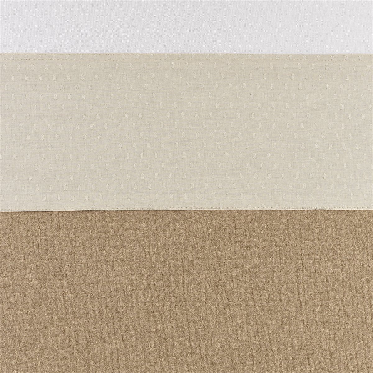 Meyco Baby Plume Bettlaken – weicher Sand – 100 x 150 cm – 0,3 Tog